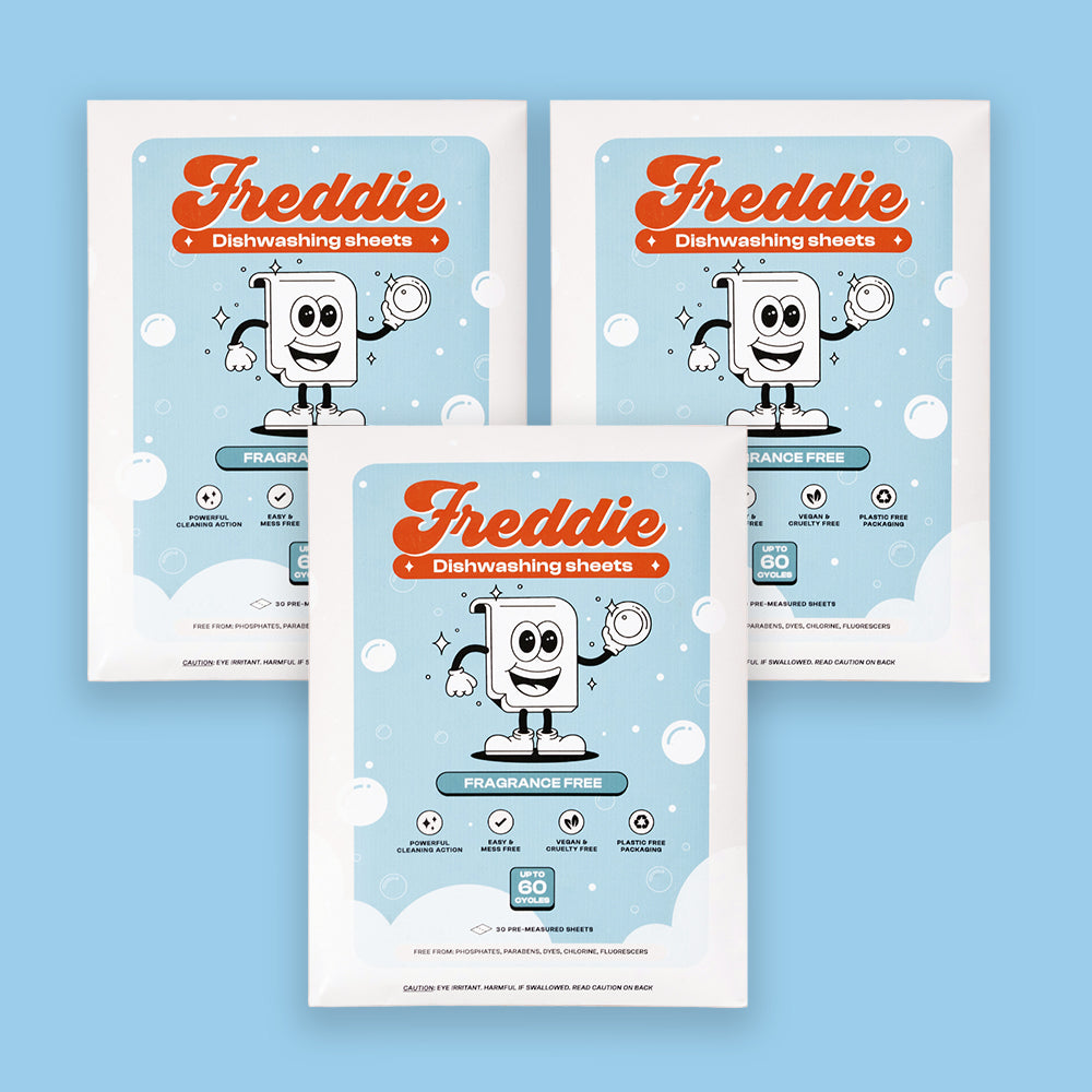 3x Dishwasher Detergent Sheets -