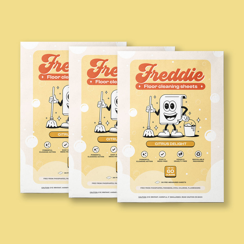 3x Floor Cleaning Sheets -